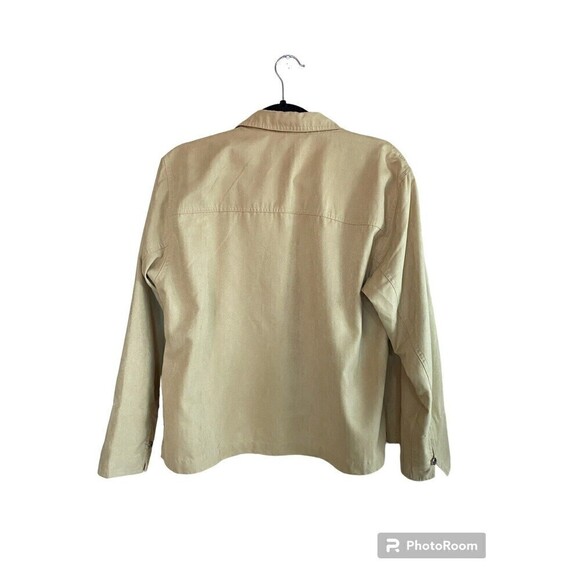 Chico's Mustard Yellow Jacket. Chico's Sz.1 =M/8 - Picture 2 of 5